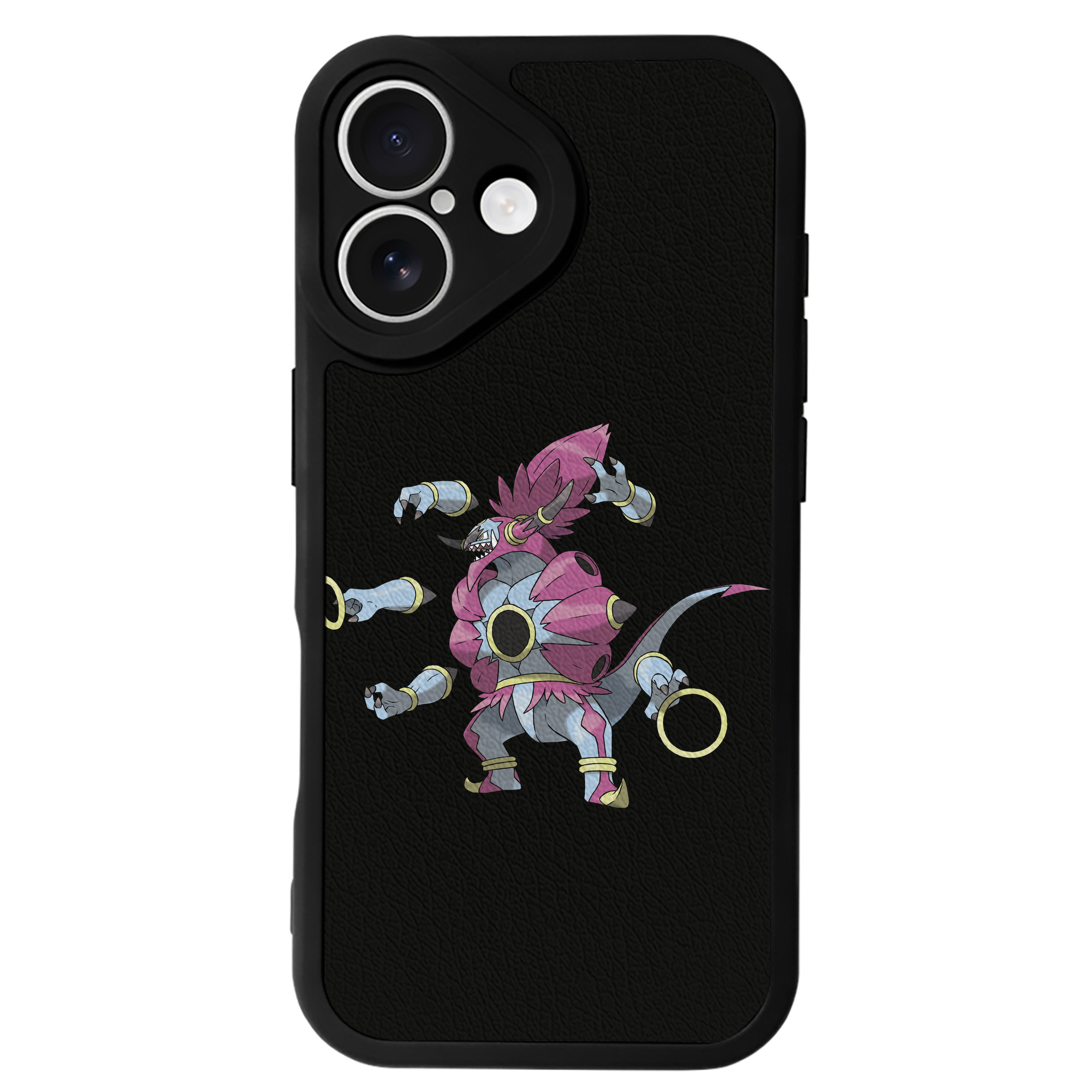 （画像用） ポケットモンスター Pokémon 【iPhone 16シリーズ対応】シリコンスマホケース（レザー調） 材質：シリコン